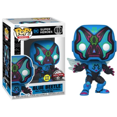 Afbeelding van Funko Pop! DC Comics Blue Beetle Dia de los Muertos Glow in the Dark