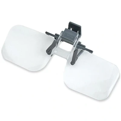 Afbeelding van Carson OD 14 Clip en Flip Handsfree 2x (+4.00) Vergrootlenzen, Grijs