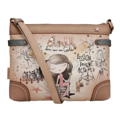 Afbeelding van Anekke Hollywood Rectangular Crossbody Bag Multicolor