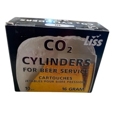 Afbeelding van CO2 patronen, capsules CO2, 16 g, 10 stuks