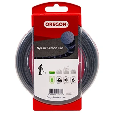 Afbeelding van Oregon Nylium Silencio maaidraad, reservekoord voor accu grastrimmer, 1,6 mm, 15 m lange spoel (800001)