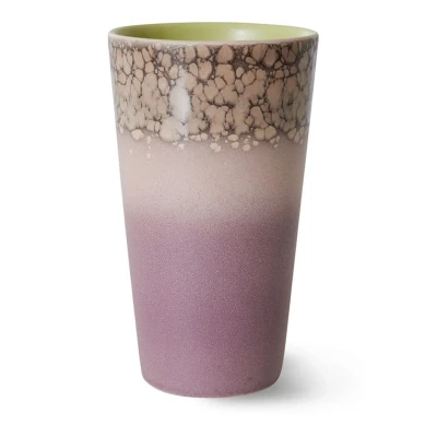 Afbeelding van HKLIVING lattemok 70s (Ø7,5 cm)(280 ml)