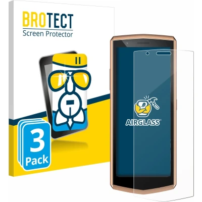 Afbeelding van BROTECT Glas Screen Protector voor Cubot Pocket 3 (3 Stuks) Schermbeschermer [9H Hardheid, Beschermglas Folie niet Gehard Glas]