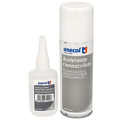 Afbeelding van Secondelijmkit Unecol A7156 200 ml 50 g 2 Onderdelen