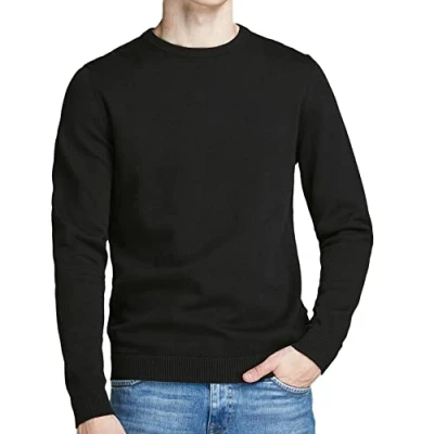 Afbeelding van JACK &amp; JONES ESSENTIALS gemêleerde trui JJEBASIC donkergroen