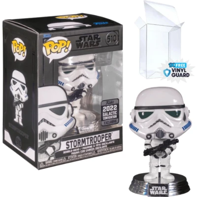 Afbeelding van Funko Pop! Star Wars Stormtrooper (2022 Galactic Convention Exclusive) [Boxcondition 7.5/10]
