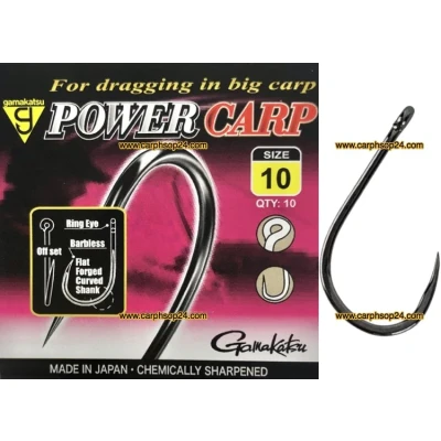 Afbeelding van Gamakatsu G Power Carp Ring Eye Barbless (10 pcs) Maat : 16