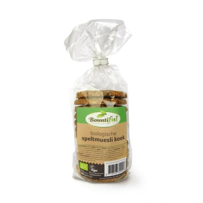 Afbeelding van Bountiful Spelt mueslikoeken bio 250 g