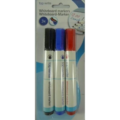 Afbeelding van Top Write Whiteboard markers 3 delig