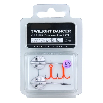 Afbeelding van BKK Jig Head Twilight Dancer 4g 1 Loodkoppen
