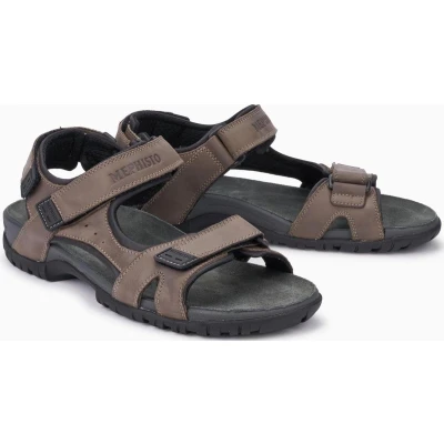 Afbeelding van Mephisto Brice heren sandaal grijs maat 40 (EU) 6.5 (UK)