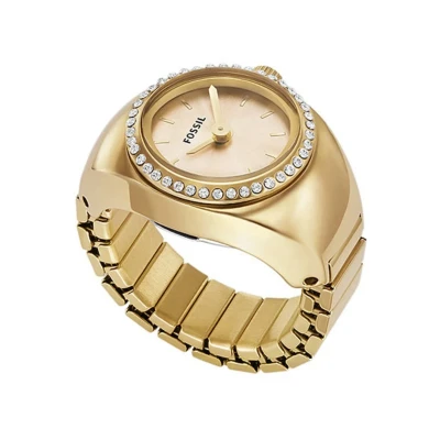 Afbeelding van Fossil horloge ES5319 Watch Ring goudkleurig