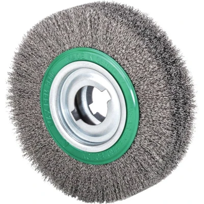 Afbeelding van Lessmann Ronde borstel d. 250 mm draaddikte 0,35 RVS 60 3600 min ¹ 1 stuk 377089
