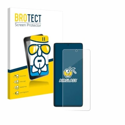 Afbeelding van BROTECT Screenprotector voor Xiaomi Poco F6 Folie Beschermfolie Beschermglas transparant