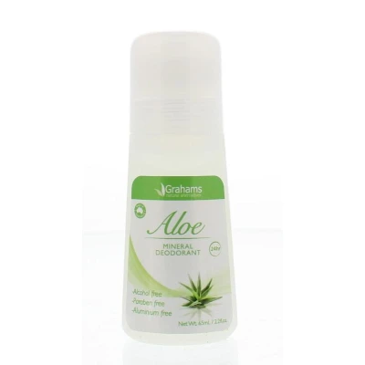Afbeelding van Grahams Deodorant mineral aloe 65 ml