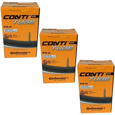 Afbeelding van Continental 29 inch x 1,75 2,5 mountainbike binnenbuizen met 42 mm Prestaklep (set van 3)