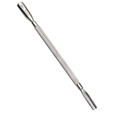 Afbeelding van Mr. Fuss® Nagelriemschuiver roestvrij staal dubbel instrument Pro Cuticle Pusher dubbele spatel 2 maten