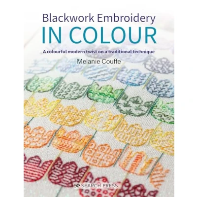 Afbeelding van Blackwork Embroidery in Colour: a Colourful Modern Twist on Traditional Technique
