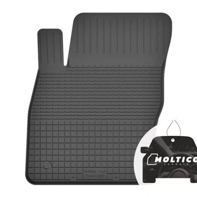 Afbeelding van Rubberen automatten met rand voor de bestuurder auto vloermatten rubber precies passend 1 delige set geschikt Volkswagen Passat B8 vanaf 2014