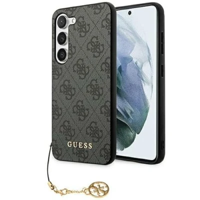 Afbeelding van Guess 4G Charms Back Case Geschikt voor Samsung Galaxy A55 (A556) Grijs