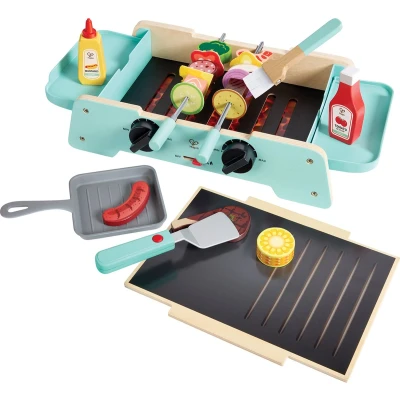 Afbeelding van Hape barbecue met gietijzeren pan