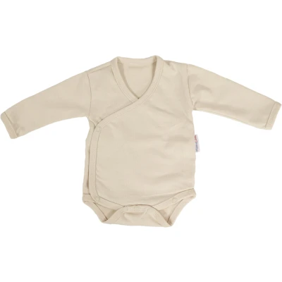 Afbeelding van MamaLoes Oat Maat 62 Korte Mouw Overslag Romper ML010254