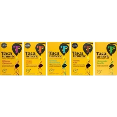 Afbeelding van Taka Turmeric Bio Thee voordeelverpakking