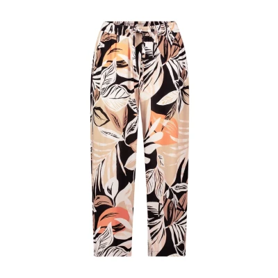 Afbeelding van Betty Barclay Schlupf MIT Eingrifftaschen Broek, Dames, Maat: 34, Schwarz braun