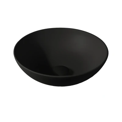 Afbeelding van Solid surface waskom Sanne zwart