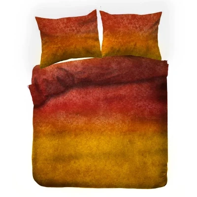 Afbeelding van Kayori Gassho Dekbedovertrek Flanel 240/200 220 Goud (Kleur: Goud)