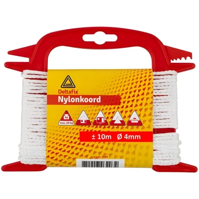 Afbeelding van DELTAFIX nylonkoord Ø 4 mm 10 meter wit