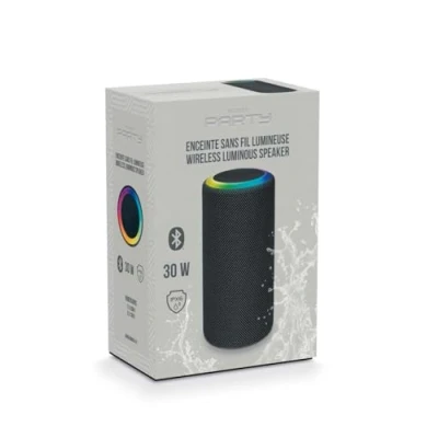 Afbeelding van Bigben Party Bluetooth Speaker RGB Verlichting Cylinder Medium