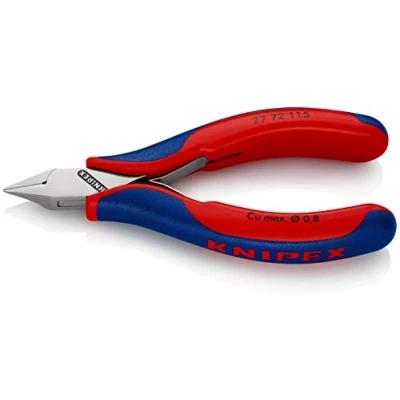 Afbeelding van Knipex Electronic Super Knips ESD gebruineerd, met meer componentengrepen 125 mm 78 61