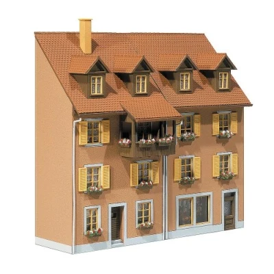 Afbeelding van Faller 2 Reliëfhuizen modelbouwsets, hobbybouwspeelgoed voor kinderen, modelverf en accessoires