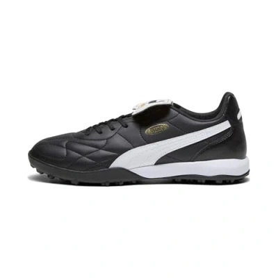 Afbeelding van PUMA Heren King Top Tt Botas de fútbol, Zwart Wit Goud, 38.5 EU