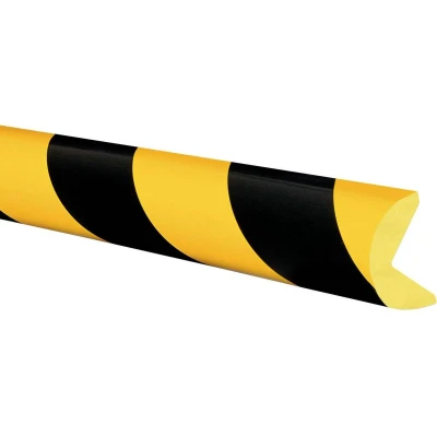 Afbeelding van Moravia 422.23.691 Stootbescherming voor randen geel zwart zelfklevend 1000 mm cirkelvorm (l x b h) 40