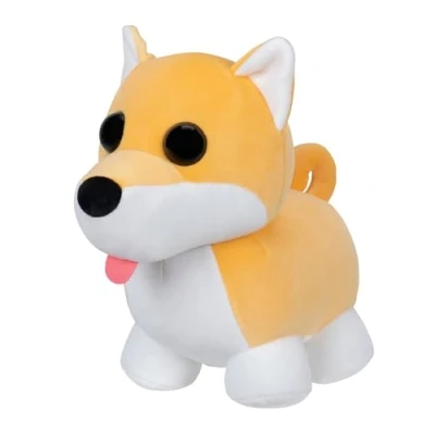 Afbeelding van Adopt Me! AME0103 20 cm pluche Shiba Inu, officieel met speelcode