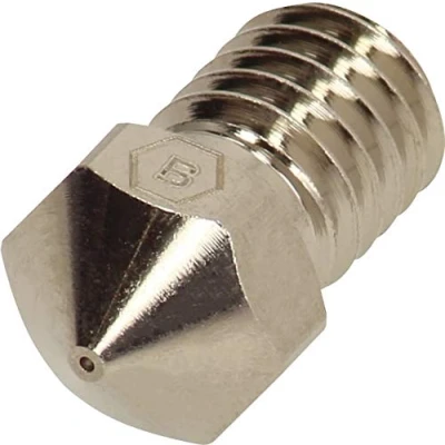 Afbeelding van BROZZL E3D V6 1,75 mm mondstuk geplateerd koper 0,25 diameter voor Hotend en Prusa i3