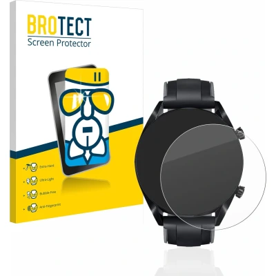 Afbeelding van BROTECT Screenprotector voor Huawei Watch GT 2 (46 mm) Folie Beschermfolie Beschermglas transparant