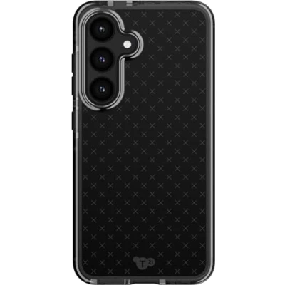 Afbeelding van Tech21 Evo Check S24 Hoesje voor Samsung Galaxy Ultieme valbescherming in Smokey Black