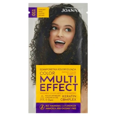 Afbeelding van Joanna Multi Effect Keratin Complex Color Instant Shampoo 011 35g