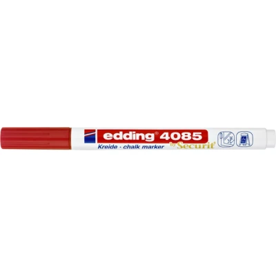Afbeelding van Krijtstift edding 4085 by Securit rond 1 2mm rood