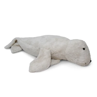 Afbeelding van Warmte Knuffel Zeehond Wit Large