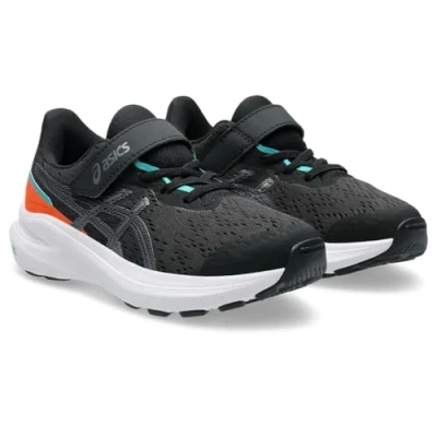 Afbeelding van Asics GT 1000 Unisex Hardloopschoenen voor op de weg kinderen, Maat: 33, Black/jasper green Textiel/ synthetisch