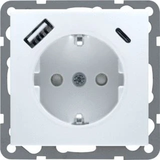 Afbeelding van Honeywell peha wandcontactdoos met usb laadstation van 3 4a 00243951
