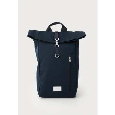 Afbeelding van Sandqvist Ground Rolltop laptop rugzak L navy with webbing