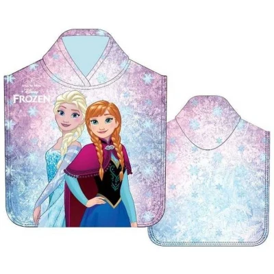 Afbeelding van Frozen badponcho 100 x 50 cm. Disney poncho handdoek sneldrogend