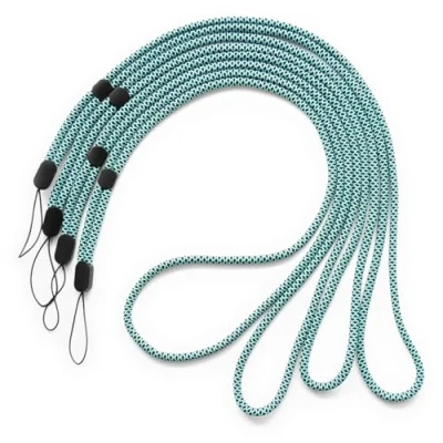Afbeelding van trage.band® Lange verstelbare draagband/omhangband, 4 stuks, zwart blauw
