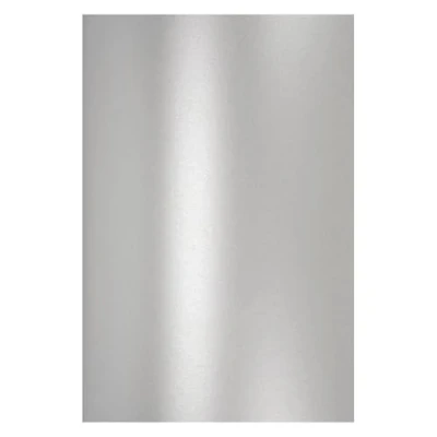 Afbeelding van Netuno Knutselkarton, parelmoer zilver, DIN A4, 210 x 297 mm, 250 g, aster, metallic effectkarton, zilverkleurig, om te knutselen, glanskarton, zilverpapier, glanzend