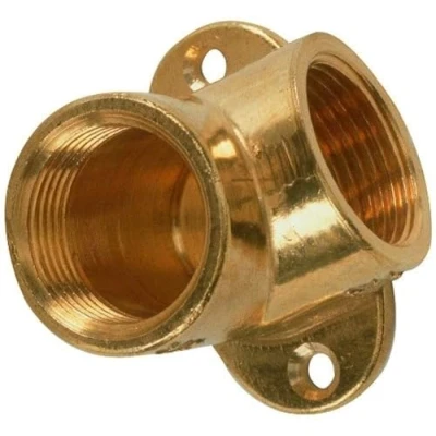 Afbeelding van Cornat wandschijf messing, 1/2 inch 3/4